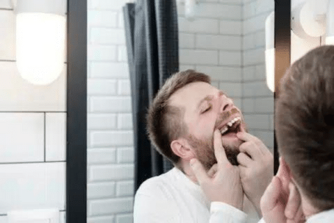 Man Opened Mouth and Examine | Kherani Dental